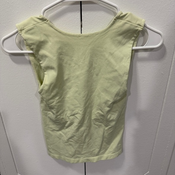 Free People Light Green Scoop Neck Tank Top - Picture 2 of 8